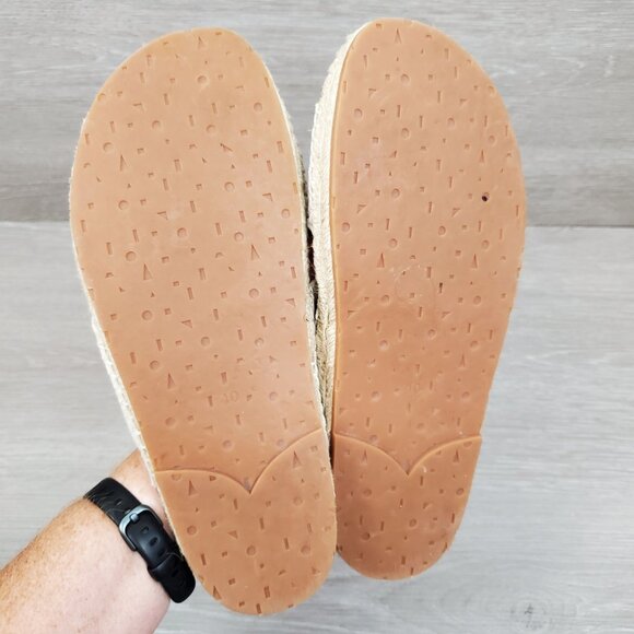 Charlotte Stone open toe criss cross espadrilles - Picture 8 of 10